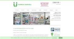 Desktop Screenshot of farmaciayanguela.com